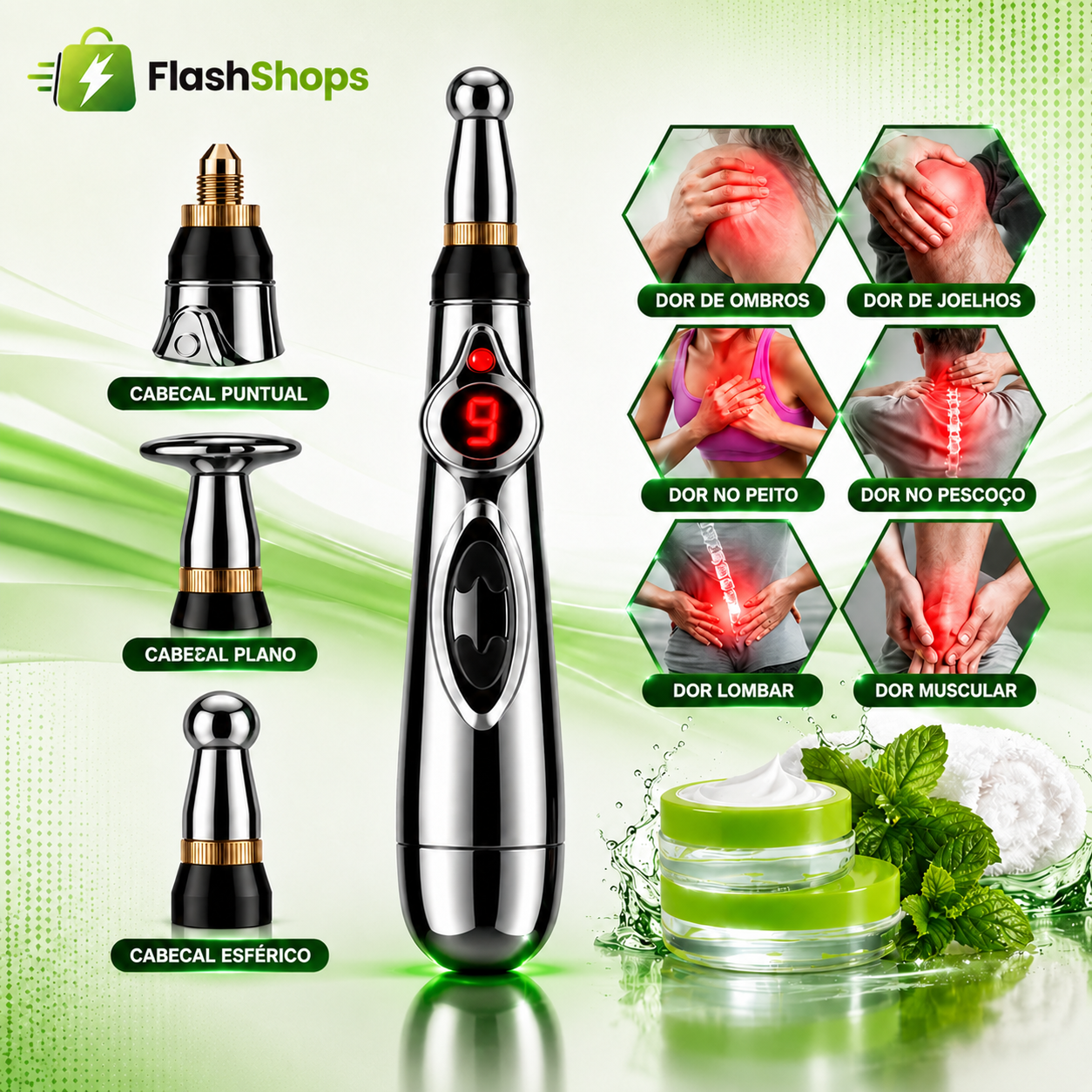 (OFERTA) Lápiz Acupuntura 3 en 1 - ⚡️Alivio Rápido y Natural Sin Agujas