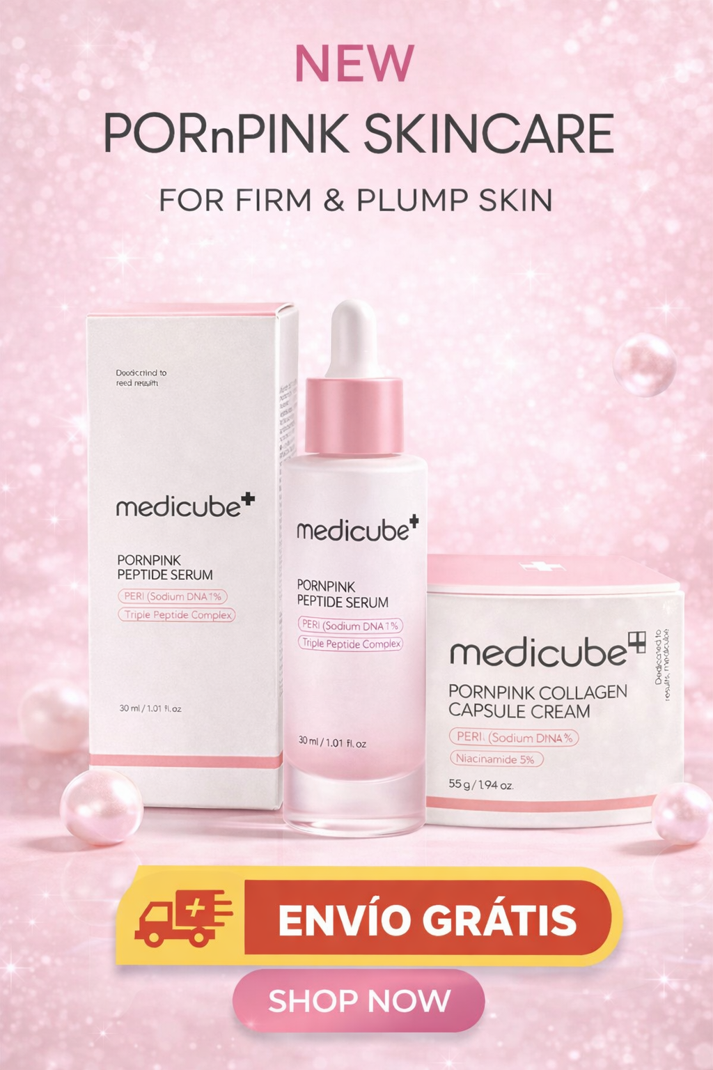 COMBO CREMA MEDICUBE Y SERUM DE PDRN