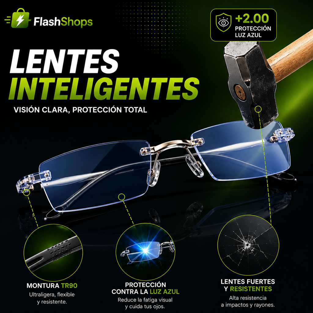 GAFAS TR90 BLUE FOTOCROMATICAS – PROTECCIÓN INTELIGENTE PARA TUS OJOS