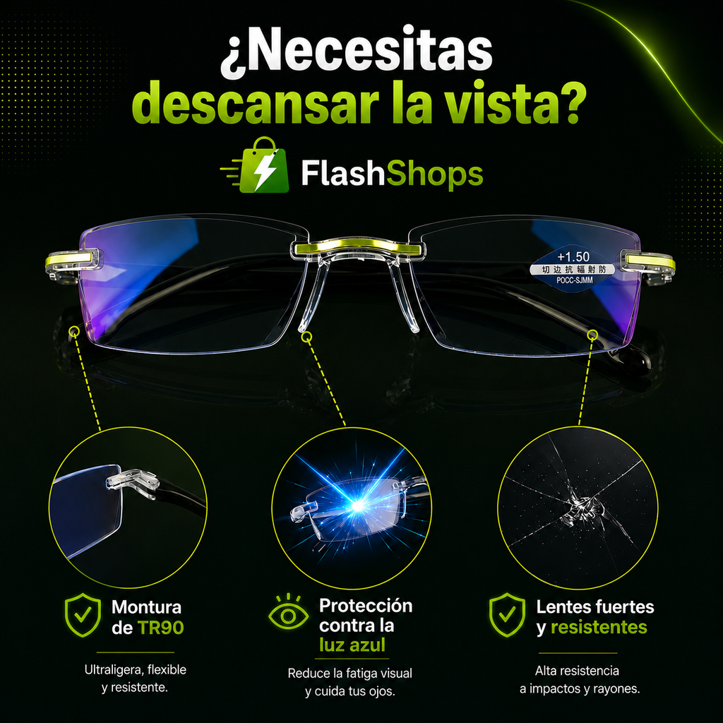 GAFAS TR90 BLUE FOTOCROMATICAS – PROTECCIÓN INTELIGENTE PARA TUS OJOS